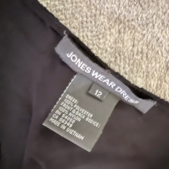 Jones New York Black Lace Cocktail Dress - Picture 3 of 4